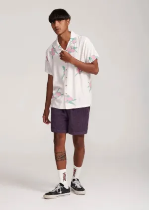 Critical Slide Judd SS Resort Shirt Vintage White