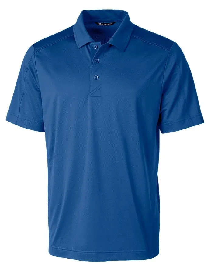Cutter & Buck Men's Prospect Textured Stretch Short Sleeve Polo