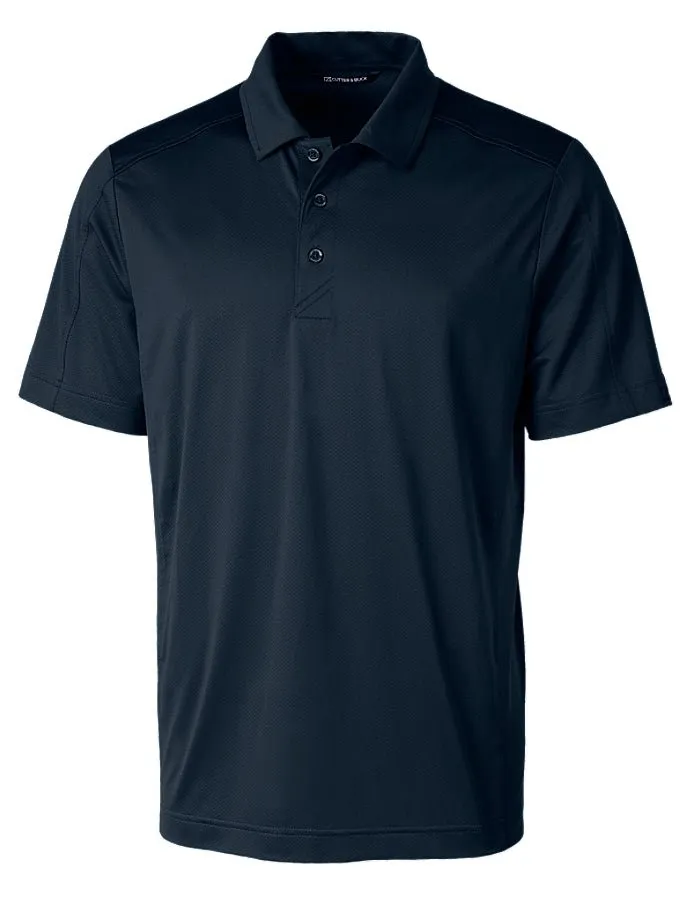 Cutter & Buck Men's Prospect Textured Stretch Short Sleeve Polo