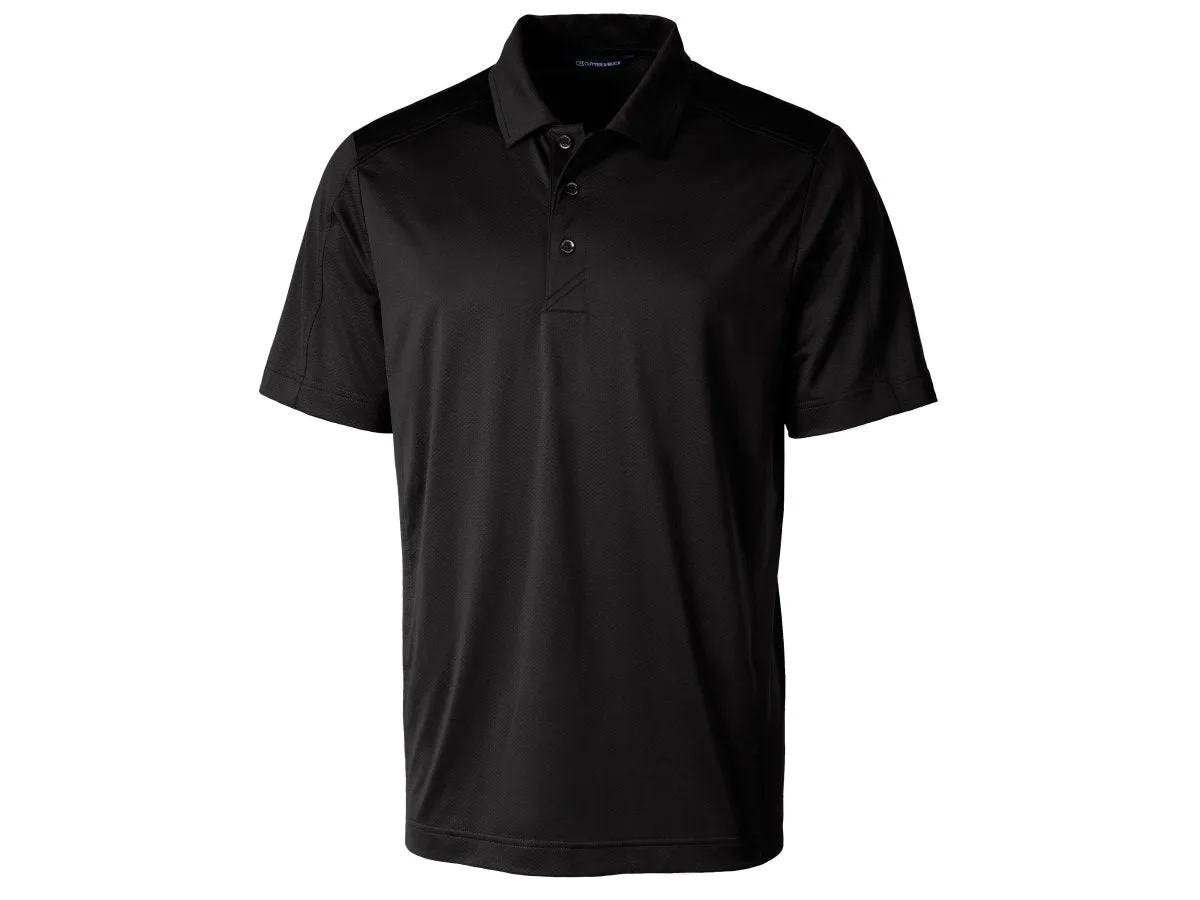 Cutter & Buck Men's Prospect Textured Stretch Short Sleeve Polo
