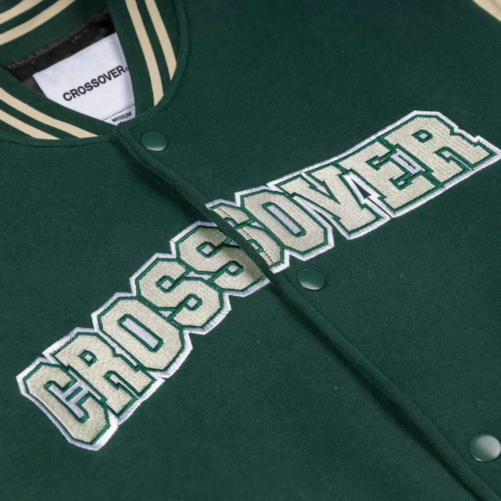 Daily Dazed Varsity Jacket | Green