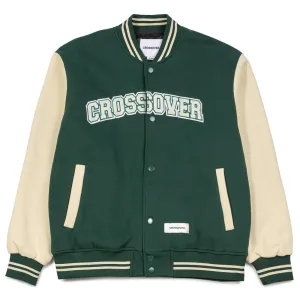 Daily Dazed Varsity Jacket | Green