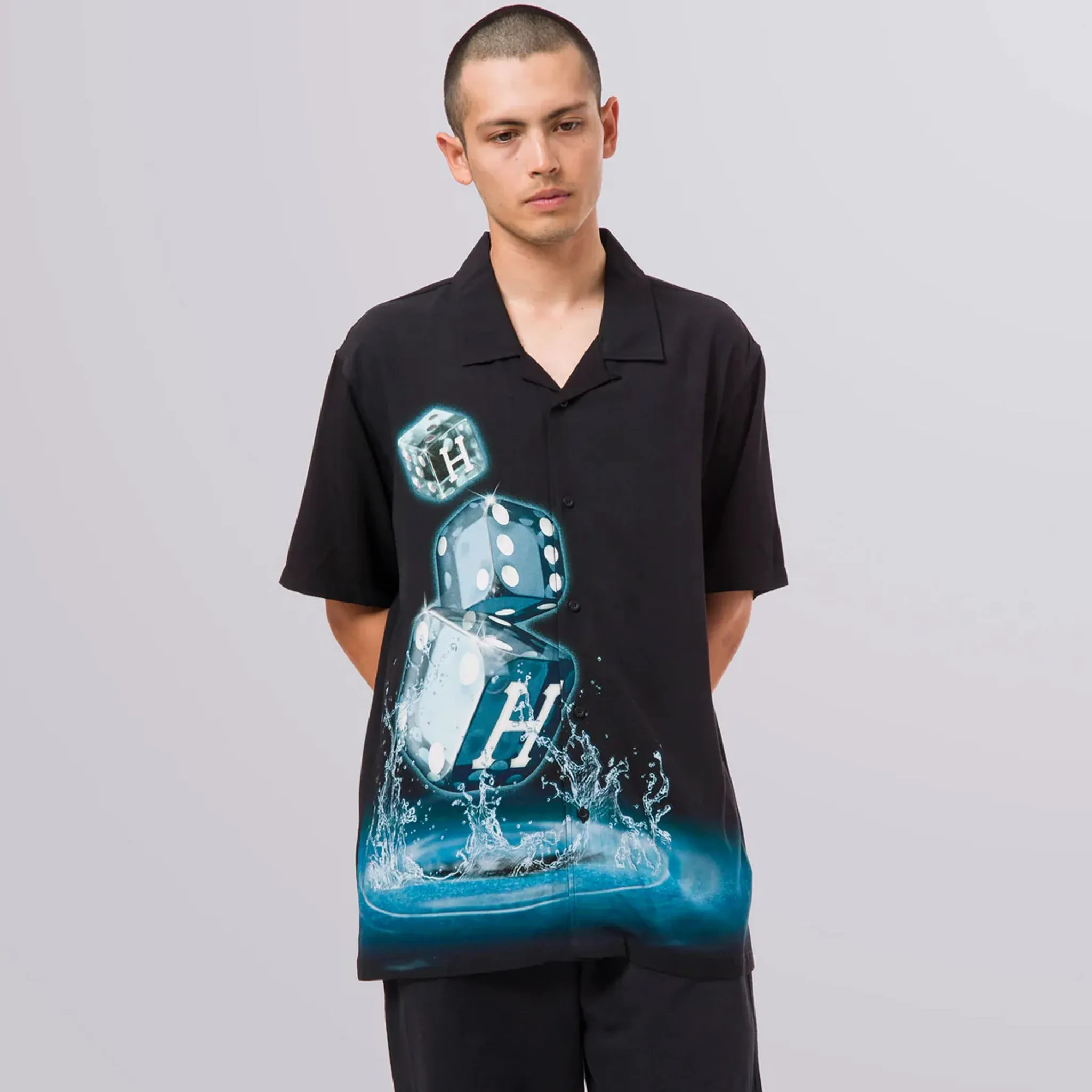 Dice S/S Woven Top