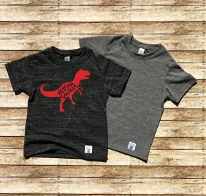 Dinosaur Shirt RED Shirt