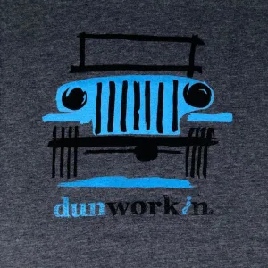 Dunworkin 4x4 Unisex Lightweight Cotton/Poly Blend SS Tee
