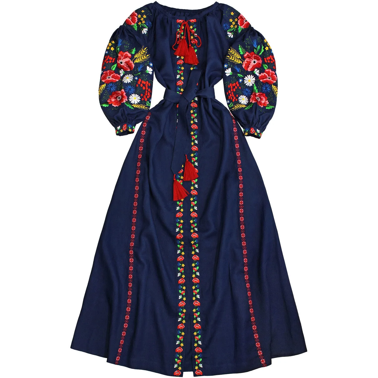 Embroidered Boho style Kaftan