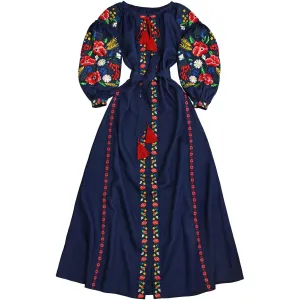 Embroidered Boho style Kaftan