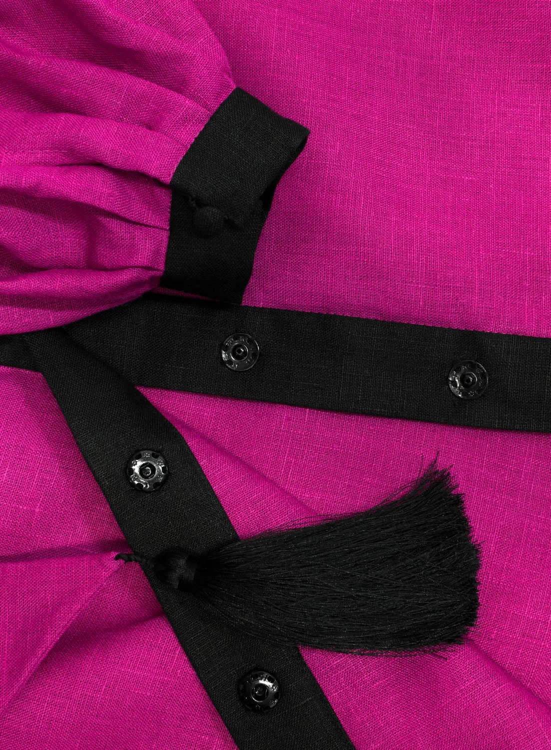 Fuchsia Boho style Kaftan