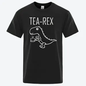 Funny Tea-Rex Dinosaur Graphic T-Shirts