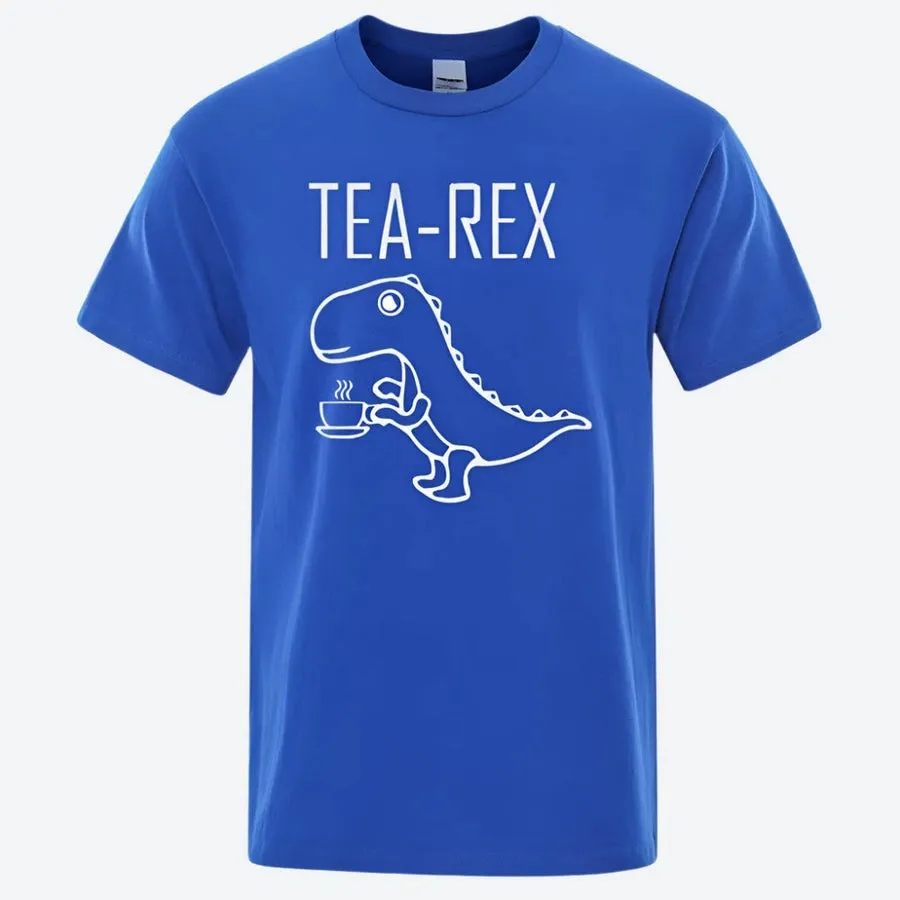 Funny Tea-Rex Dinosaur Graphic T-Shirts