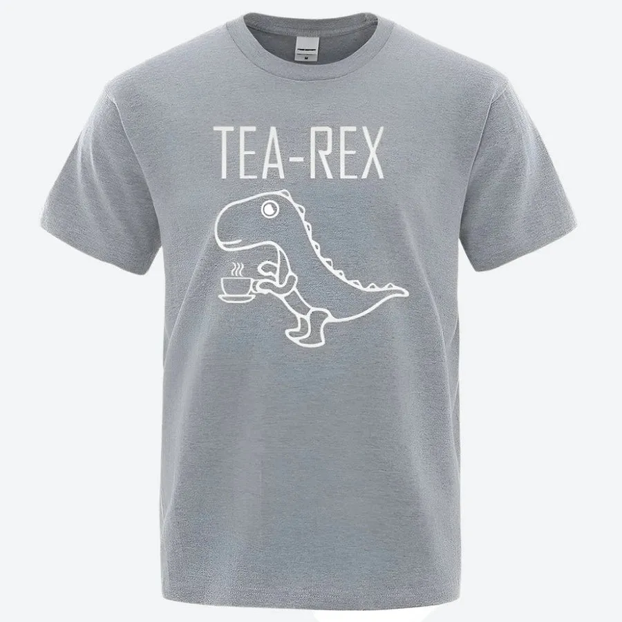 Funny Tea-Rex Dinosaur Graphic T-Shirts