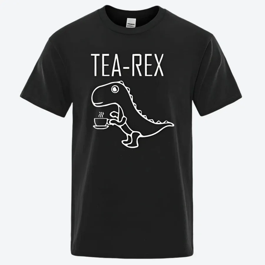 Funny Tea-Rex Dinosaur Graphic T-Shirts