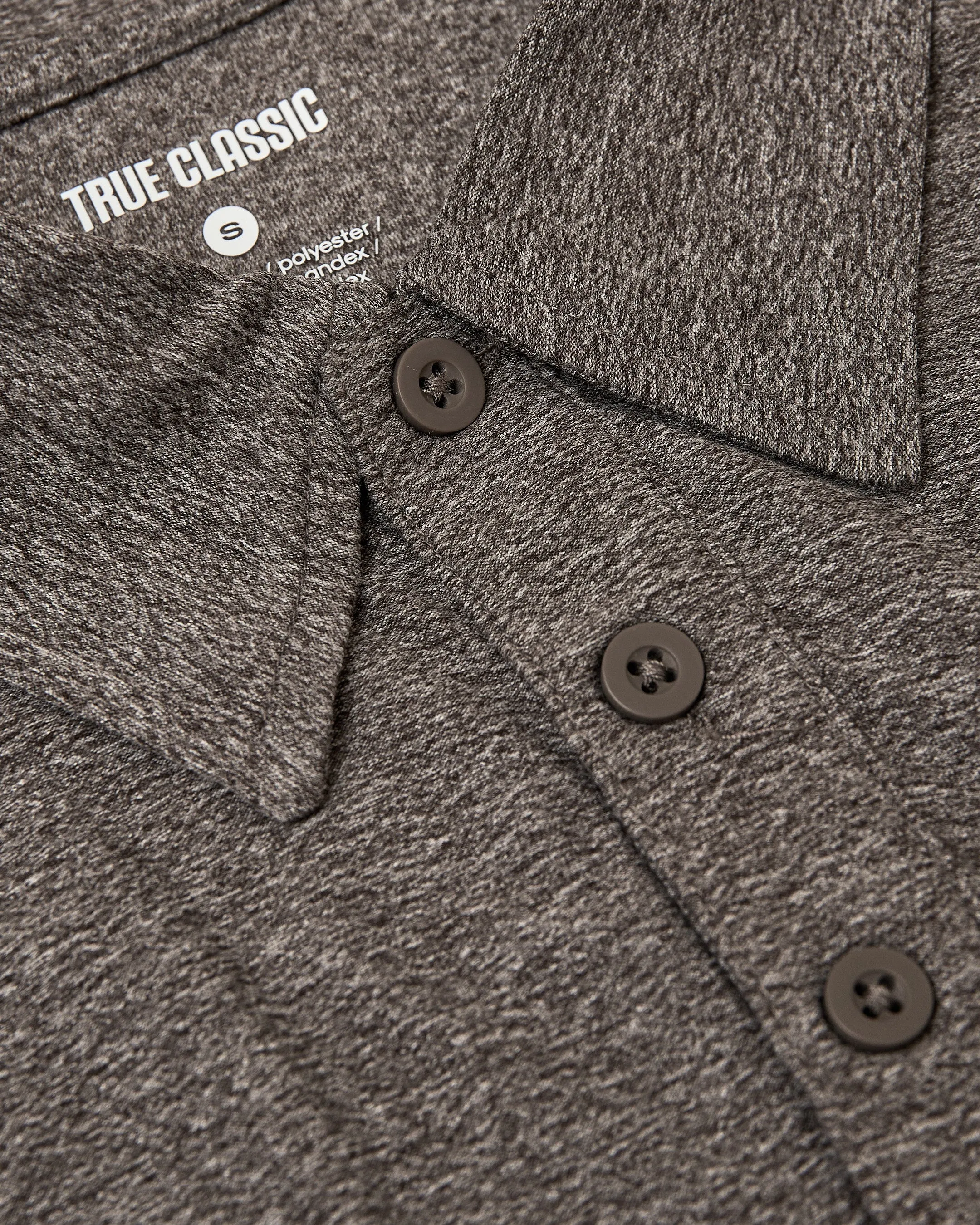 Heather Cocoa Active Polo 2.0