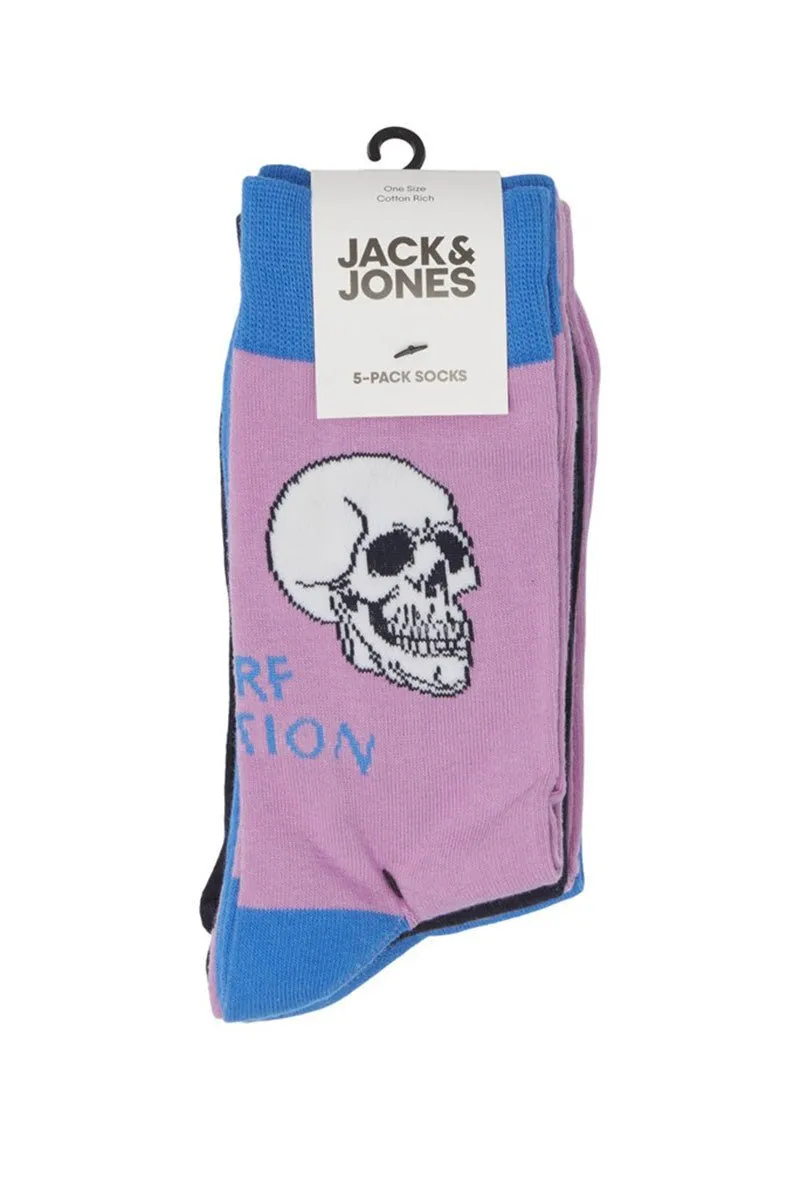 JACK AND JONES HAVANA 5PACK SOCKS