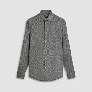 James Honeycomb Print OoohCotton Shirt