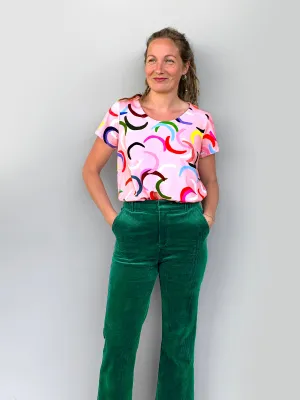 (LAST ONE) Colour Petals (peach) jersey Tshirt