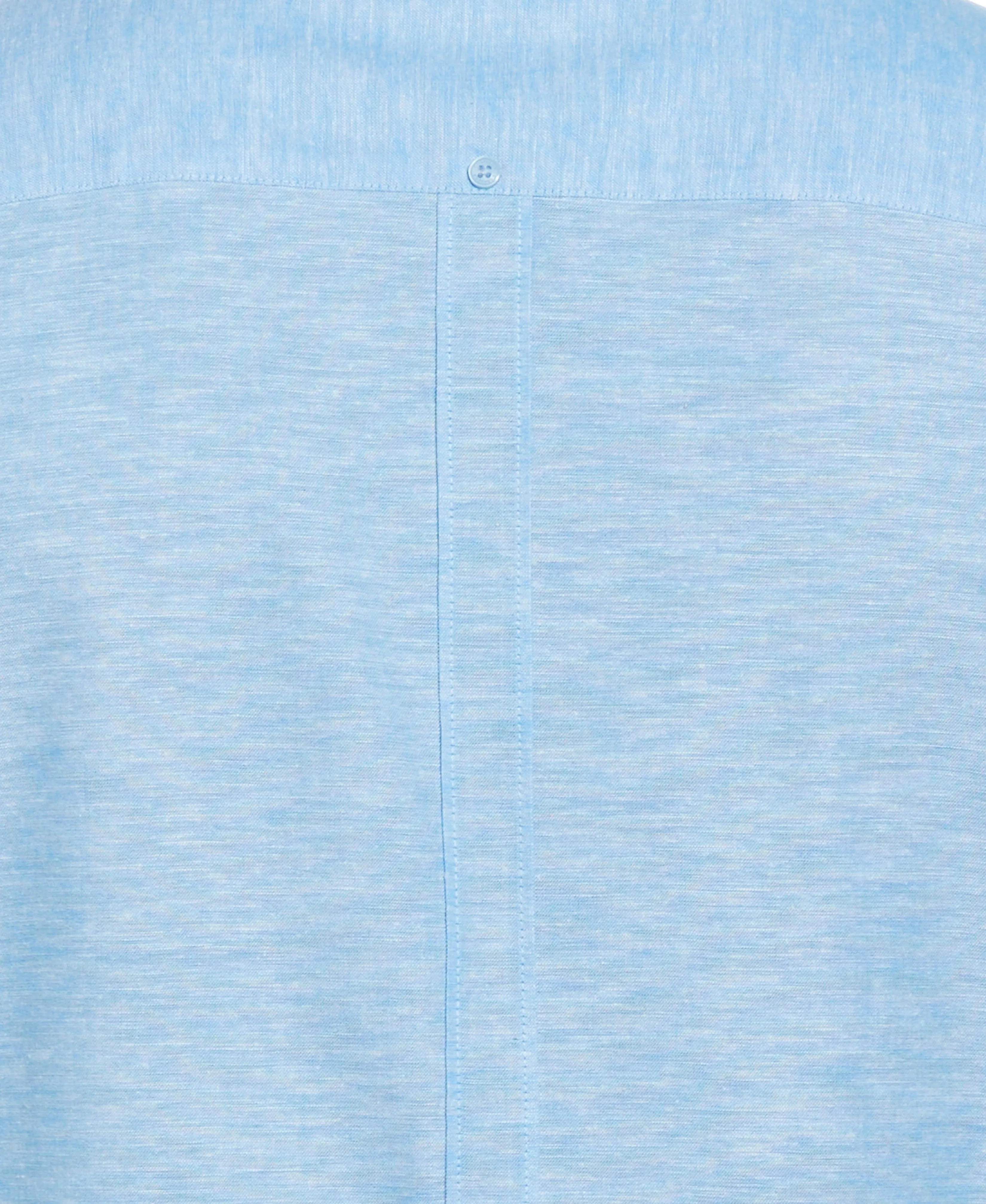 Linen Blend Cross Dye Guayabera Shirt