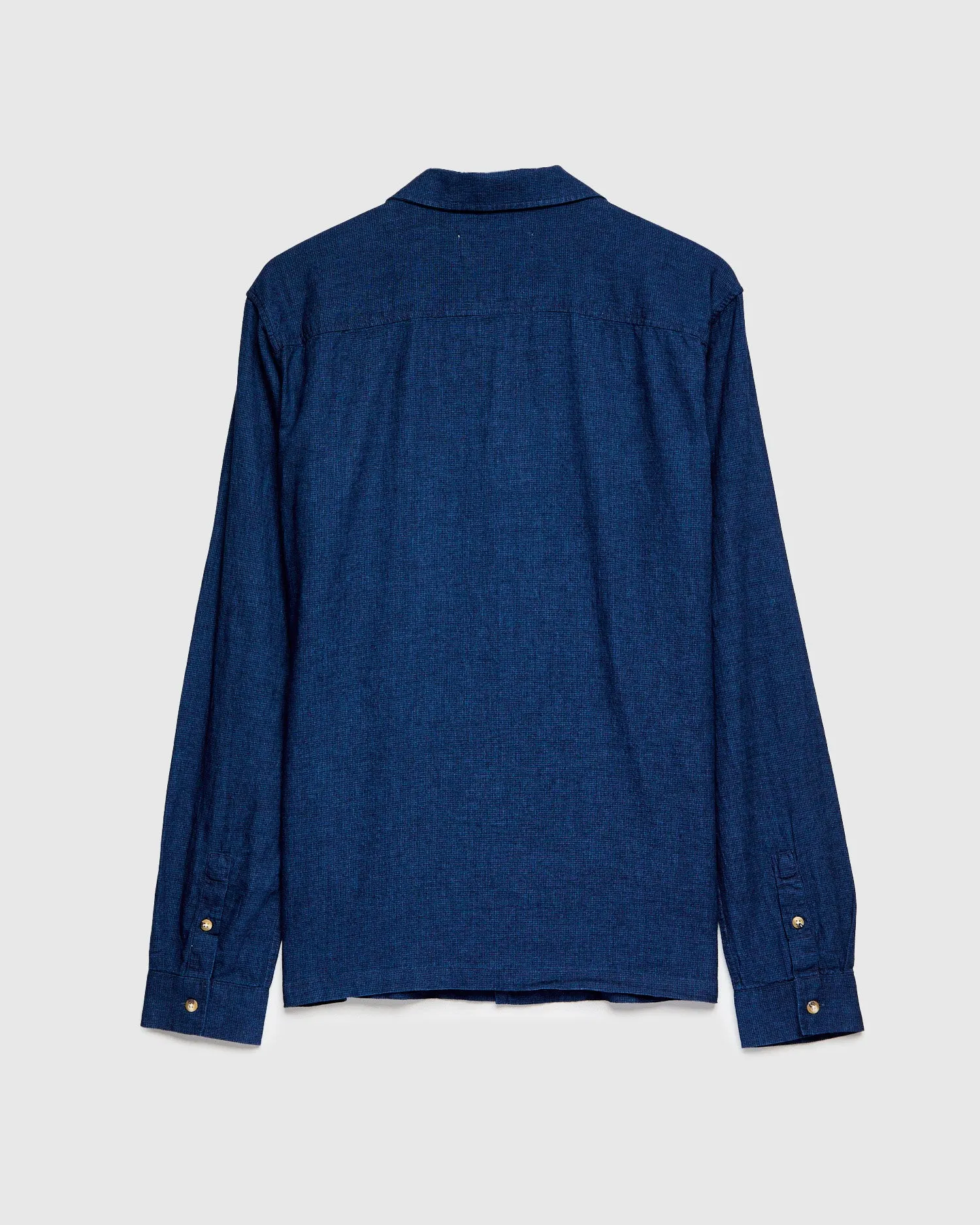Linen Tain Shirt in Indigo