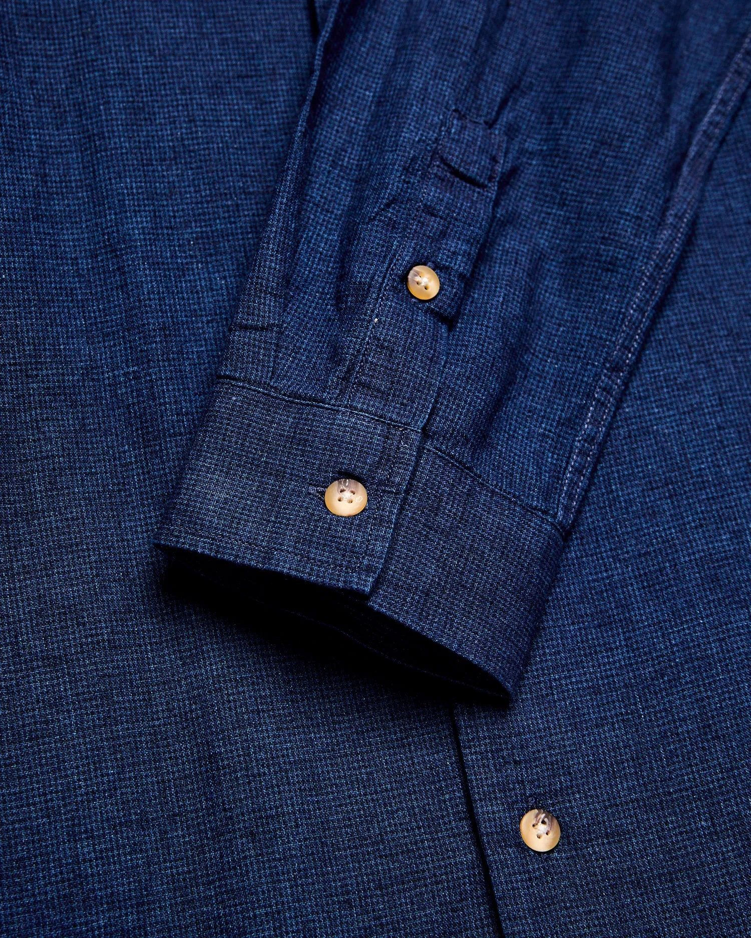 Linen Tain Shirt in Indigo