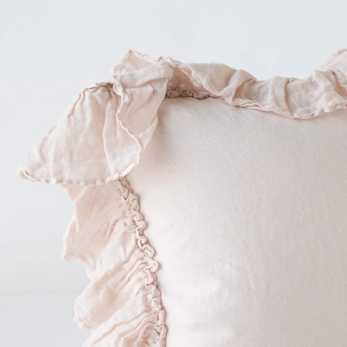 Linen Whisper Deluxe Sham - Pearl