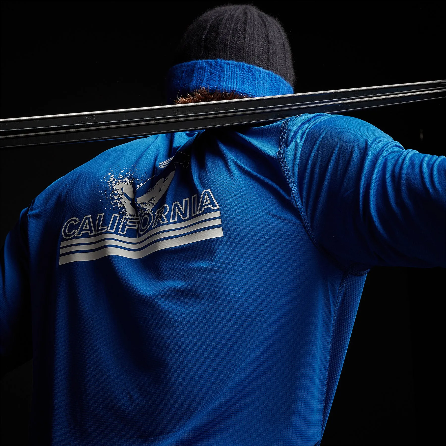 Long Sleeve Performance Crew - Baltic Blue