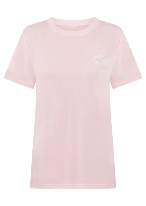 Lorna Jane Lotus T-Shirt - Pale Peony