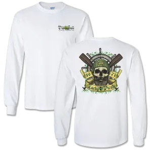 Lucky Pirate - Long Sleeve T-Shirt - White