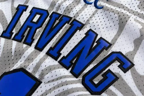 Men 1 Kyrie Irving Jersey White Duke Blue Devils Swingman Jersey