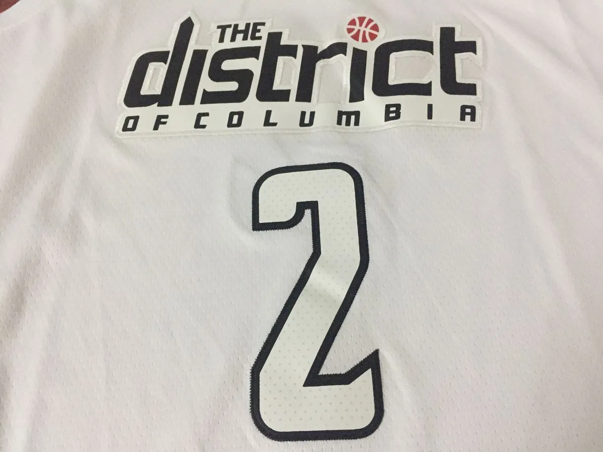 Men 2 John Wall City Jersey the District Washington Wizards Swingman Jersey