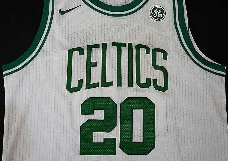 Men 20 Gordon Hayward Jersey White Boston Celtics Swingman Jersey Player