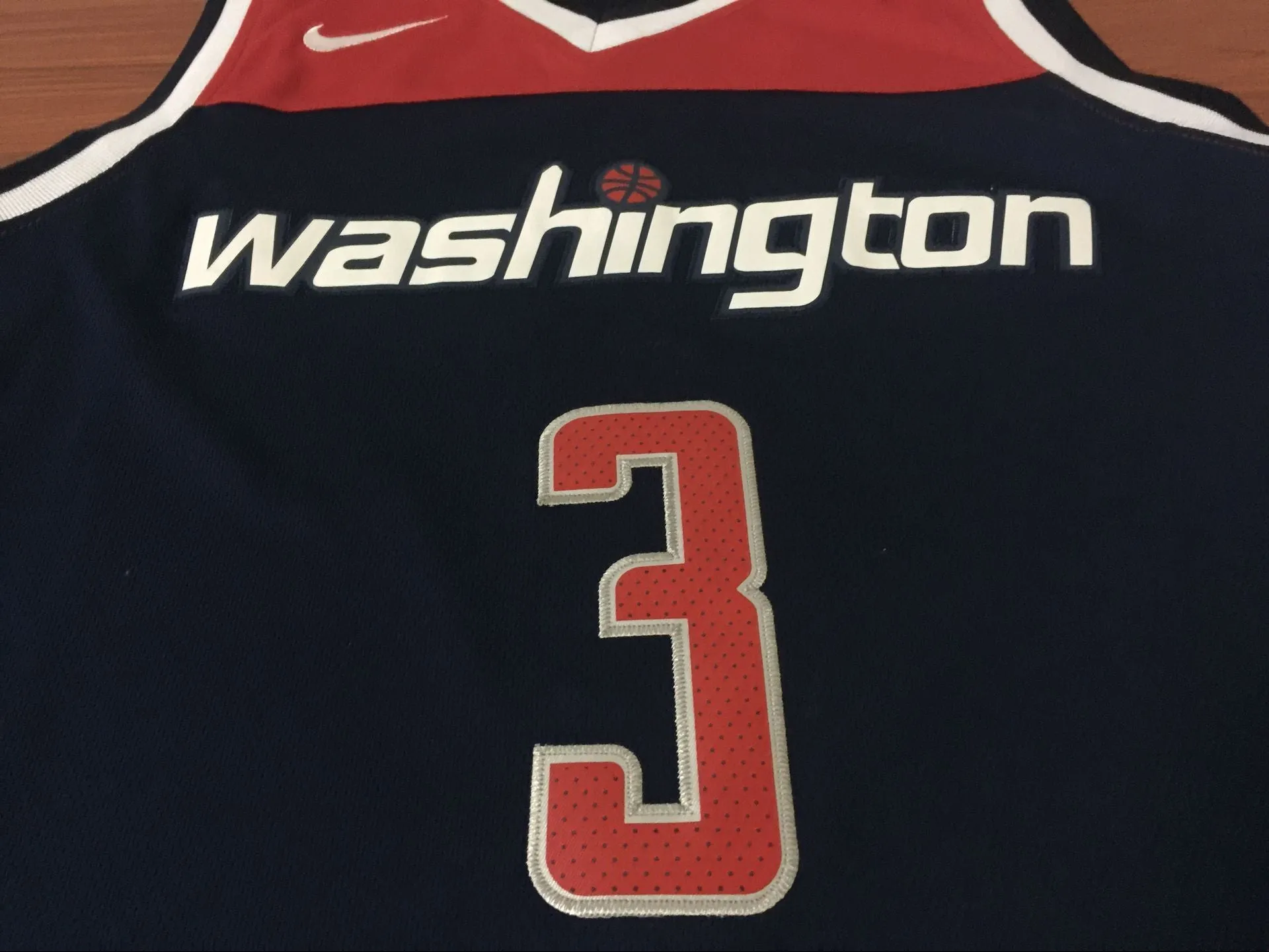 Men 3 Bradley Beal Jersey Black Washington Wizards Swingman Fanatics