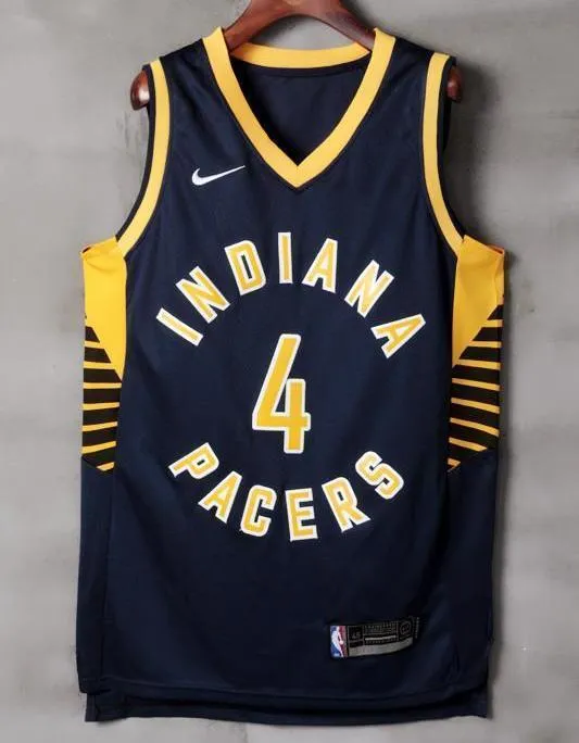 Men 4 VICTOR OLADIPO Jersey Black Indiana Pacers Jersey Player