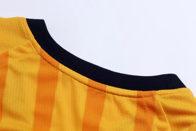 Men 4 VICTOR OLADIPO Jersey Yellow Gold Indiana Pacers Jersey Player
