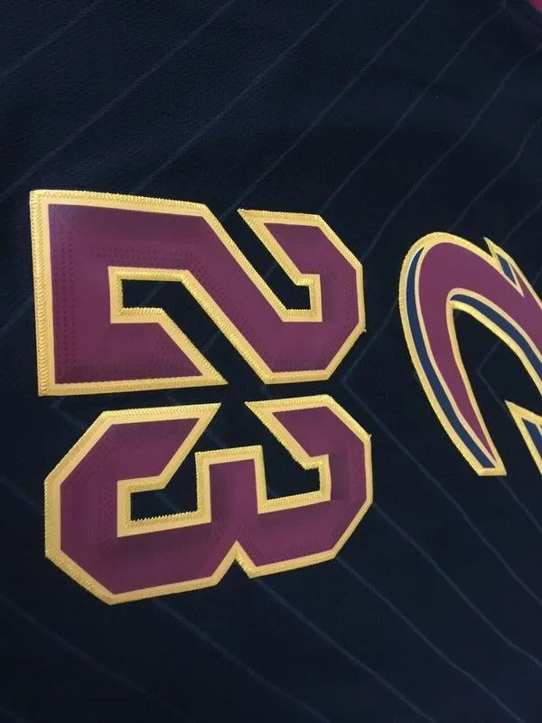 Men CAVS 23 Lebron James Jersey Black Cleveland Cavaliers Jersey Fanatics