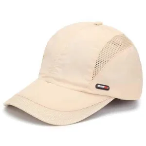 Men Hat Breathable Polyester Acrylic Outdoor Sports Golf Mesh Baseball Cap
