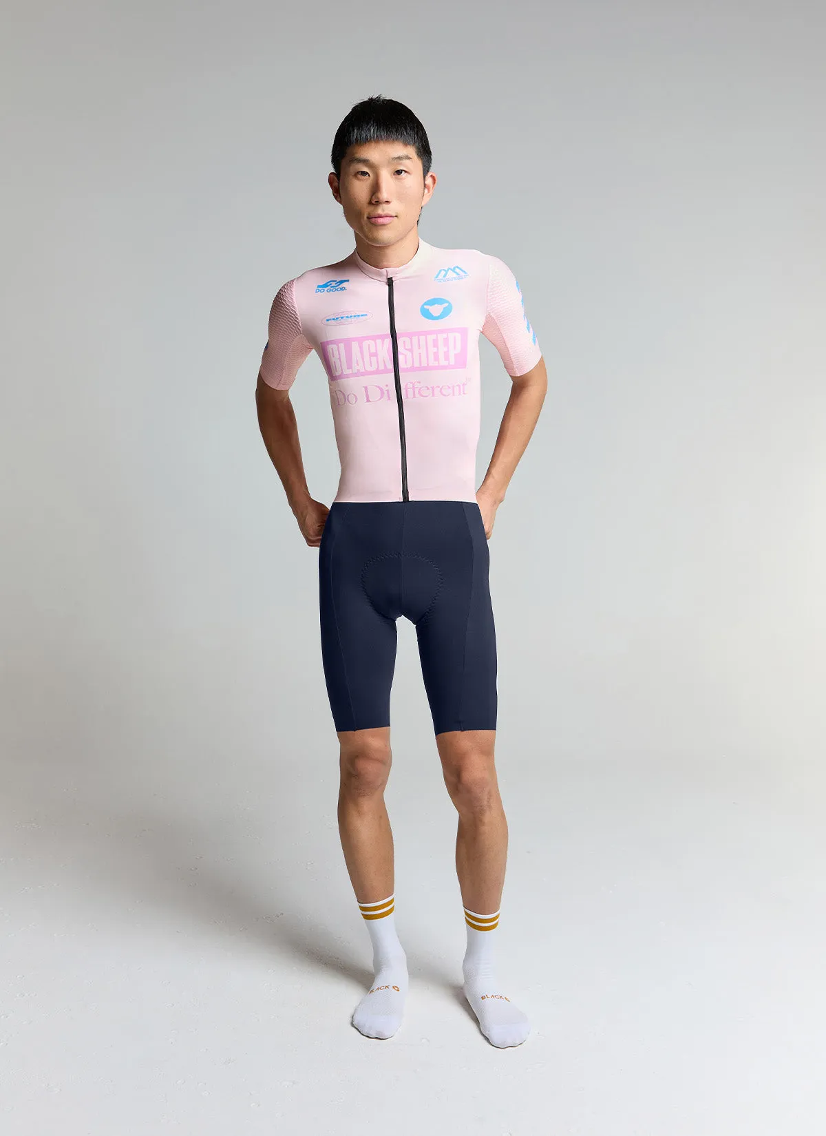 Men's Aero SS Jersey - Future Faded Pink