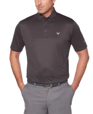 Mens Cooling Mini Ottoman Polo with Chevron