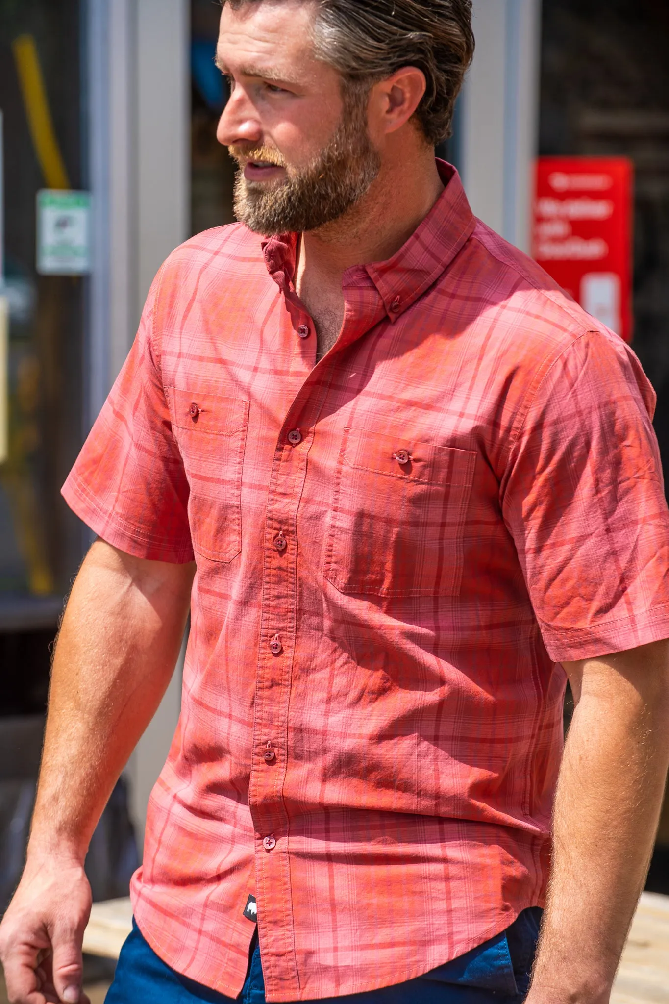 Men's Dune Short Sleeve Woven Shirt