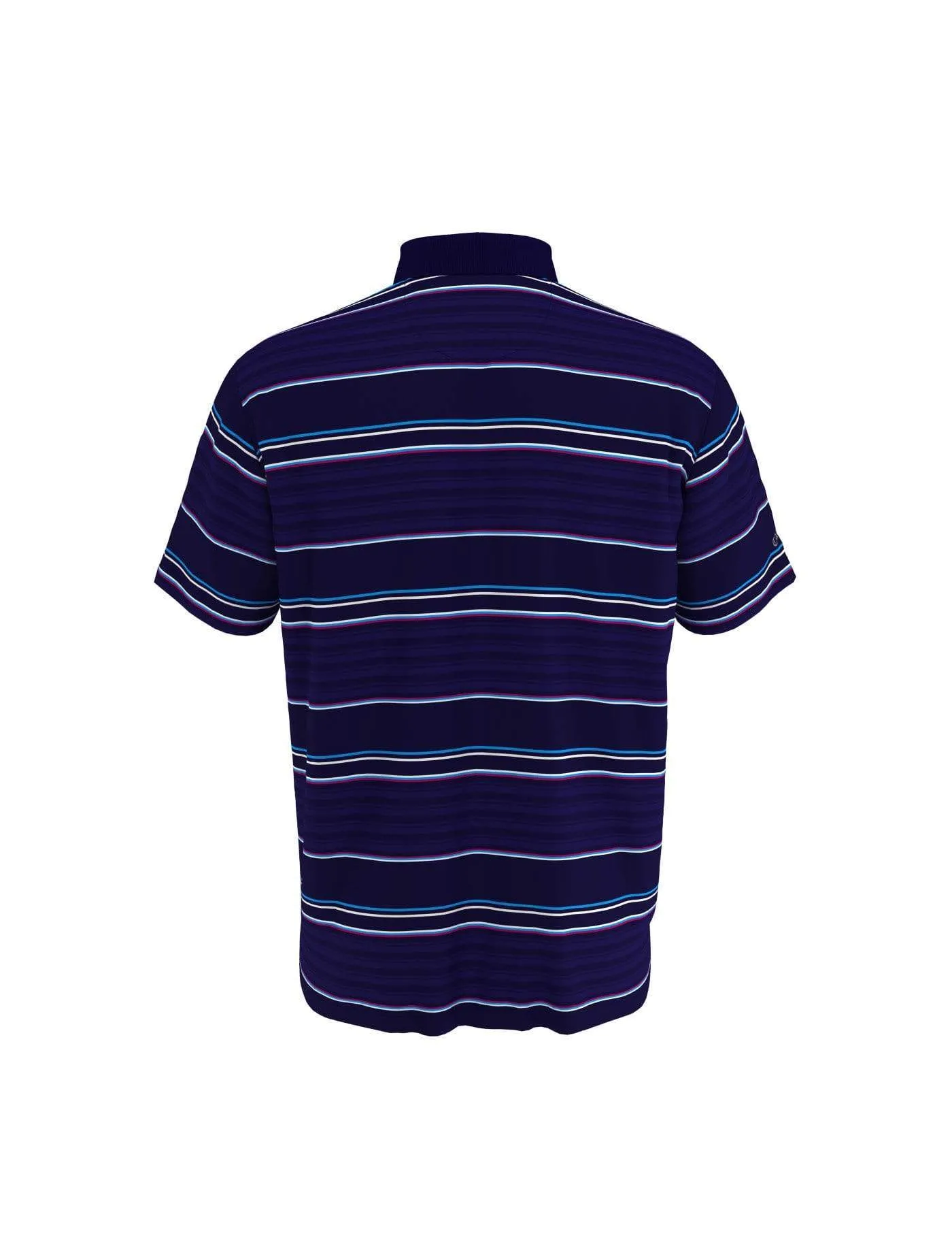 Mens Engineered Roadmap Textured Polo