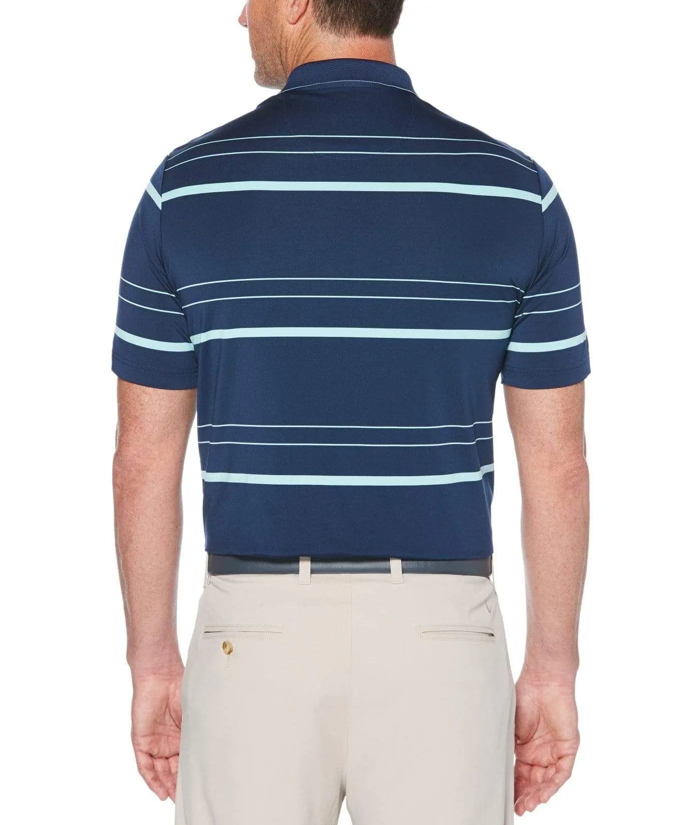 Mens Fashion Stripe Polo
