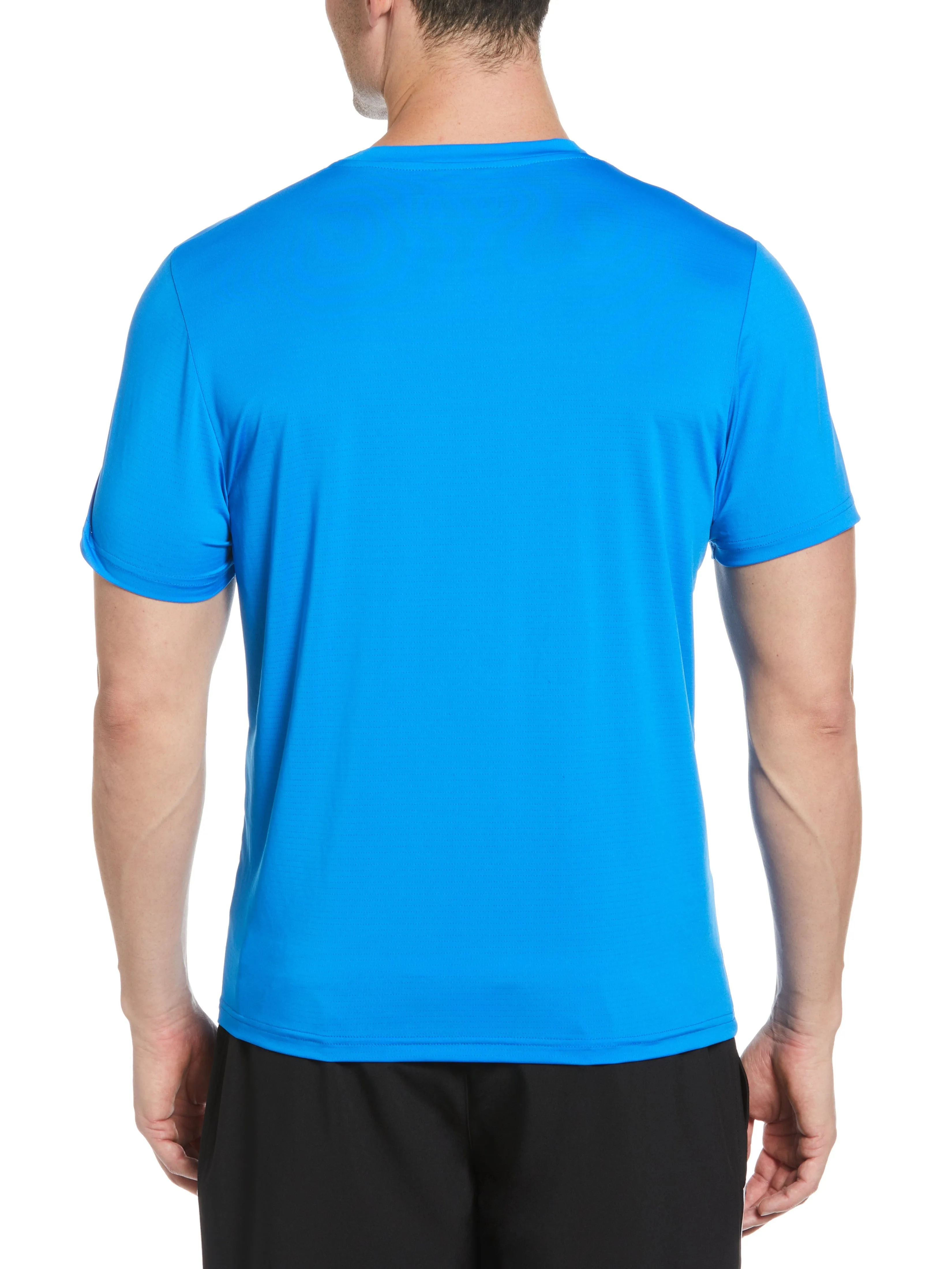 Men's Pin Hole Mesh Tennis Tee