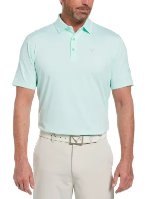 Mens Pro Spin Fine Line Stripe Polo
