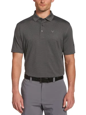 Mens Pro Spin Fine Line Stripe Polo