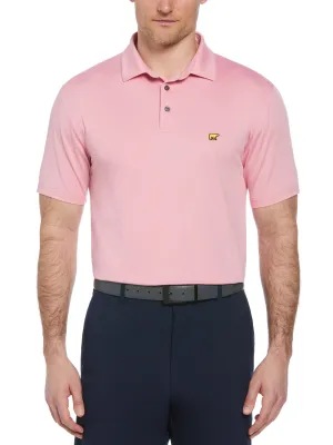 Men's Short Sleeve Solid Texture Polo