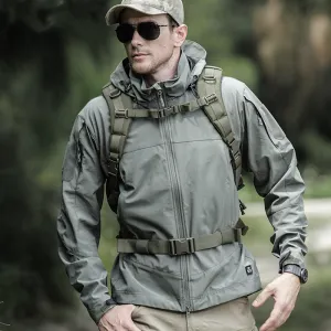 Mens Soft Tactical Waterproof Wind Resist Protective Jackets