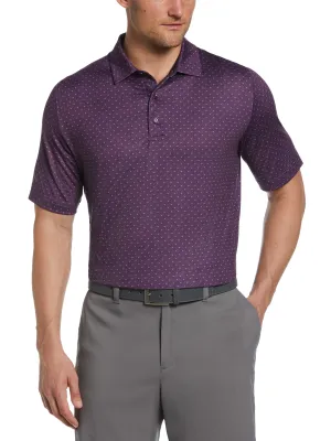 Mens Swing Tech™ Allover Chevron Polo