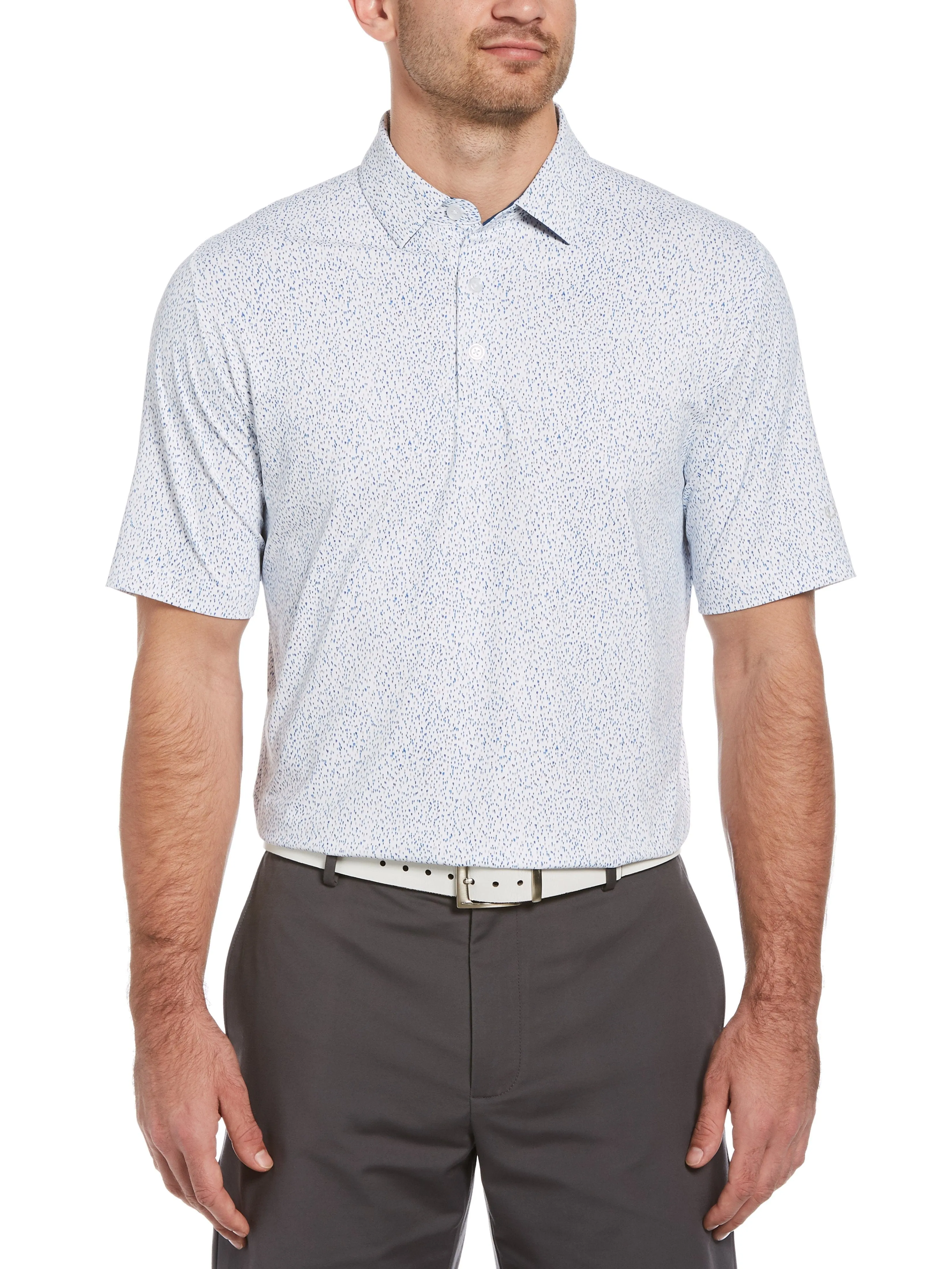 Mens Swing Tech™ Allover Print Polo