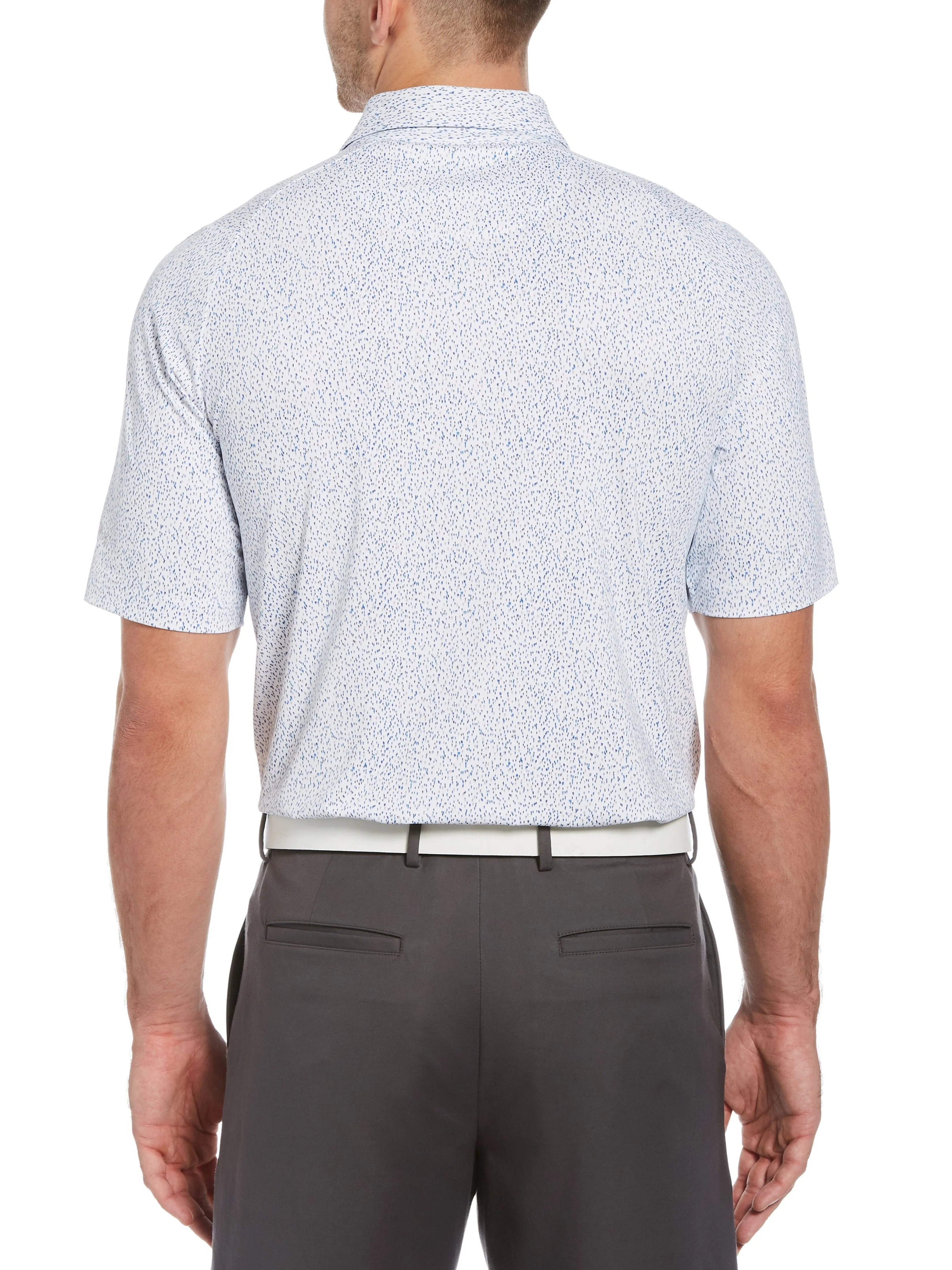 Mens Swing Tech™ Allover Print Polo