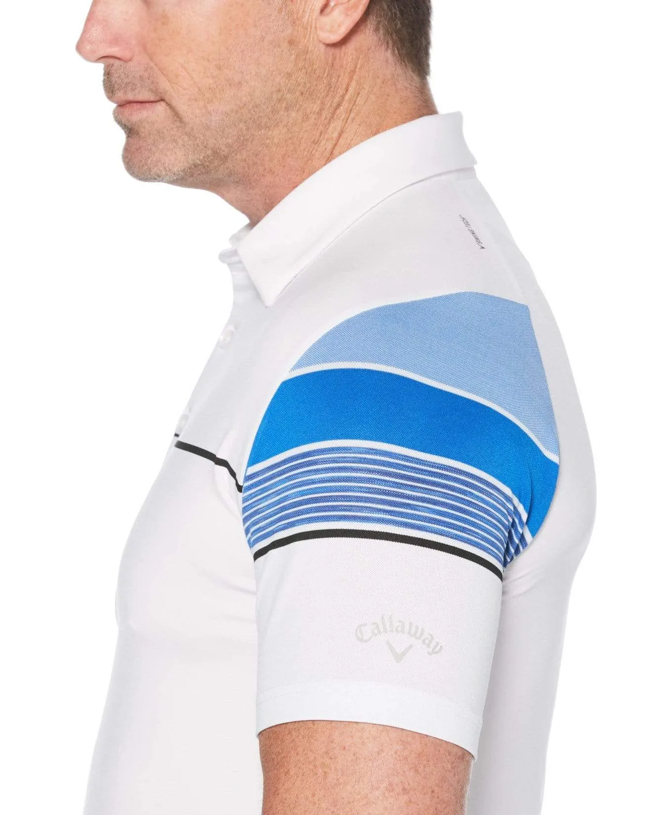 Mens Swing Tech™ Color Block Polo