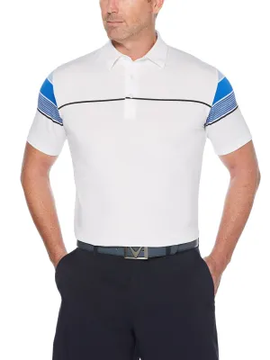 Mens Swing Tech™ Color Block Polo